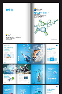 生物醫(yī)療醫(yī)學研究科技畫冊