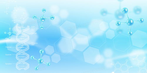 簡約清新科技醫療生物基因分子背景圖片素材免費下載